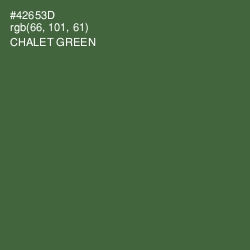 #42653D - Chalet Green Color Image